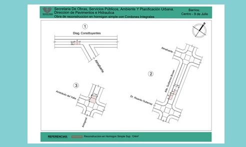 Florencio Varela - Obras de repavimentación